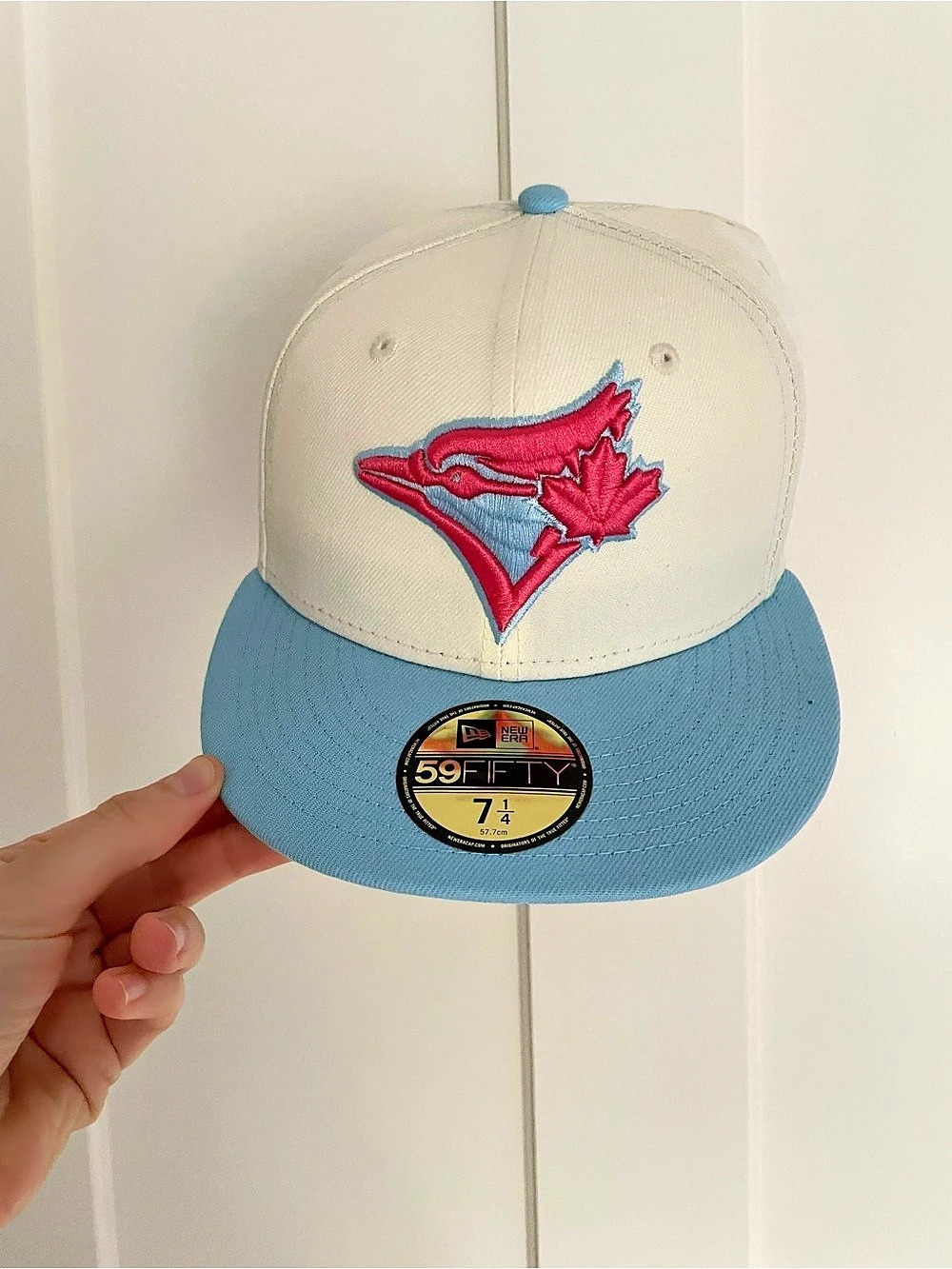 New Era Toronto Blue Jays New Era 59FIFTY Fitted Hat Fitted Hat Blue & White 7